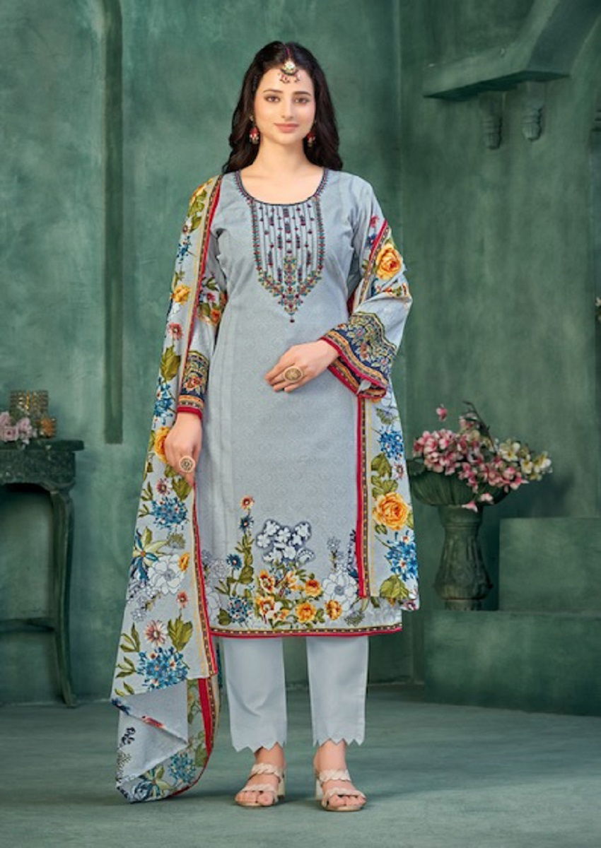 Al Karam Gulfam Vol 3 Printed Cotton Dress Material Catalog
